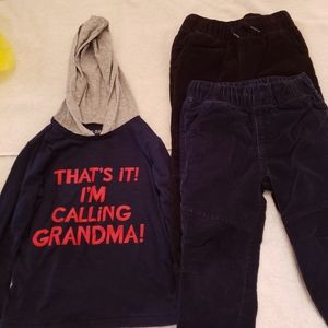 3T Boy's Pants & Shirt